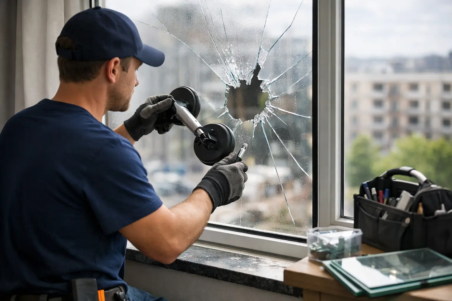 Apartment Window Glass Repair Fast