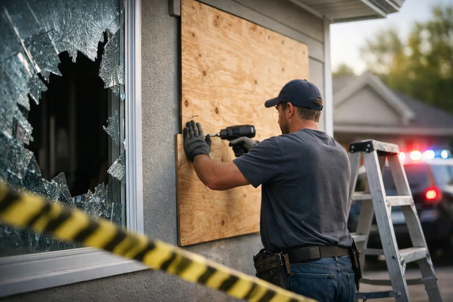 Board Up After Break In: What to Do Fast