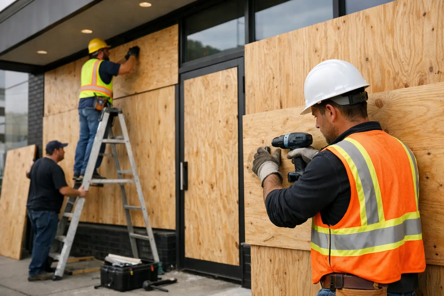 Commercial Board Up Service for Fast Protection