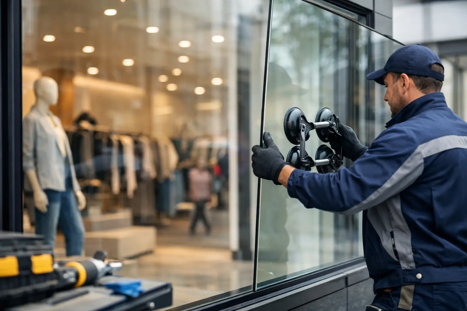 Retail Store Glass Replacement Done Right