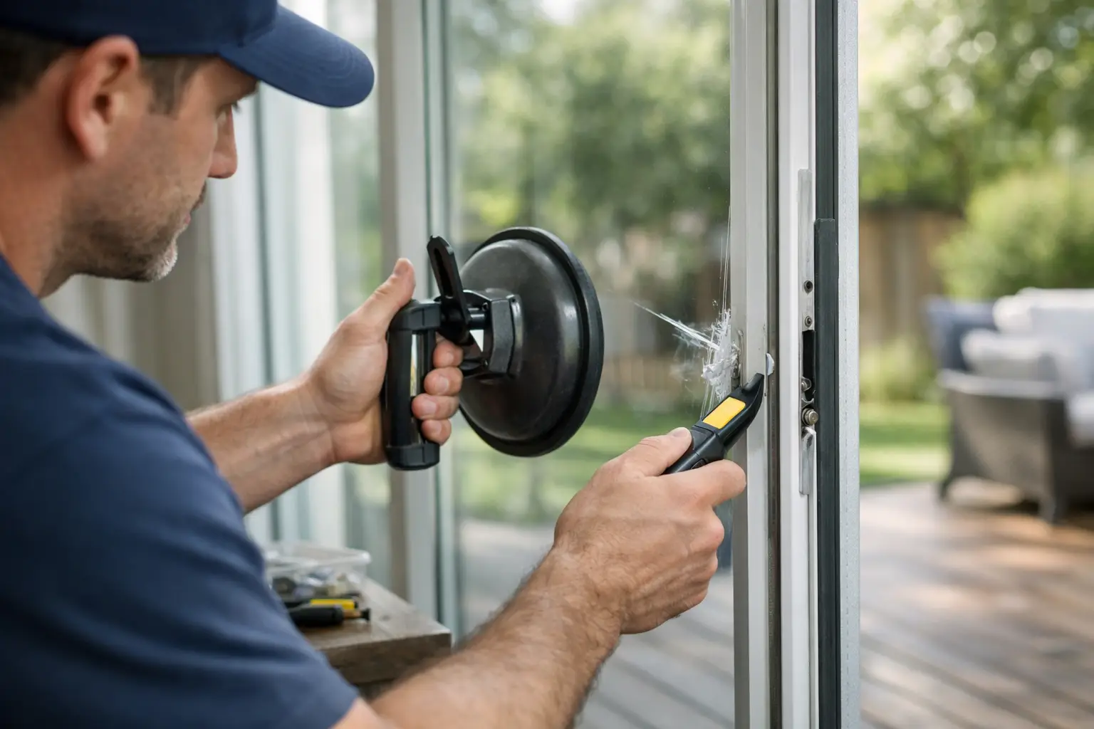 Sliding Patio Door Glass Repair Fast