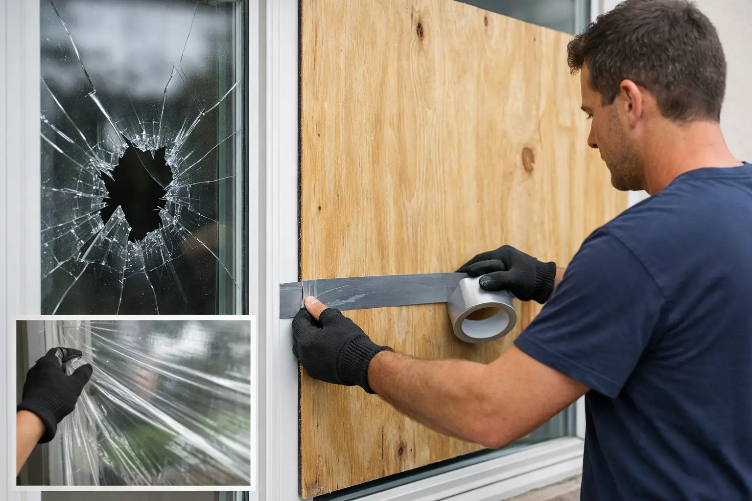 How to Secure Broken Window Fast